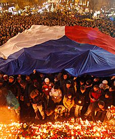 "Umarł największy Czech"