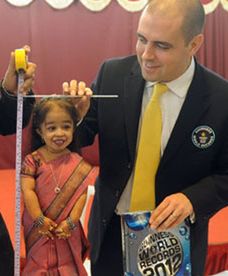 Najmniejsza kobieta świata