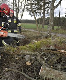 Skutki nawałnic w Polsce