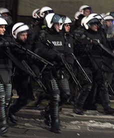 Interwencja policji w Kielcach