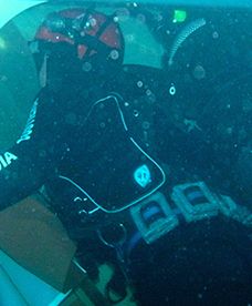 Concordia pod wodą