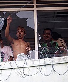 Bunt w więzieniu na Bali
