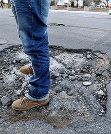 Największa dziura w mieście