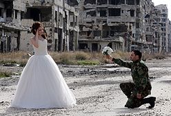 Niezwykła sesja zdjęciowa w Homs
