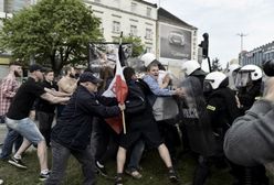 Przepychanki na Marszu Równości