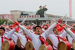 Wielka parada w Pjongjangu