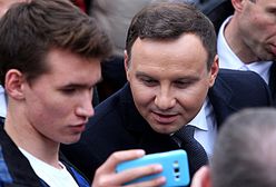 Prezydent Andrzej Duda chętnie rozmawia z internautami