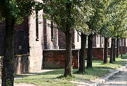 Papież Franciszek w byłym niemieckim nazistowskim obozie Auschwitz