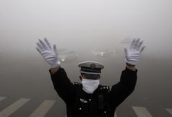 Gęsty smog nad Harbinem