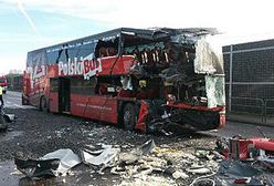 Autobus zderzył się z ciężarówką