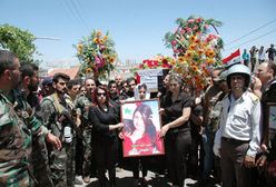 Pogrzeb syryjskiej dziennikarki zabitej przez rebeliantów