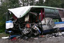 Zderzenie autobusu z cysterną koło Włocławka
