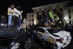 Zamieszki pod rosyjską ambasadą