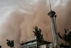 Potężna burza piaskowa w Teheranie