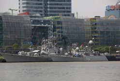 Indyjskie okręty wojenne w Szanghaju