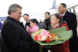 Wizyta prezydenta w Chinach