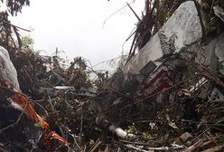 Miejsce katastrofy Suchoj SuperJeta z bliska