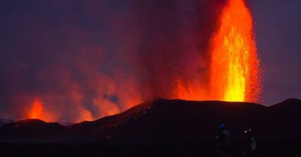Potężna erupcja