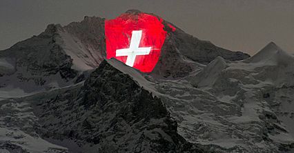 Illuminacja na Jungfrau