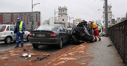Wypadek w Warszawie