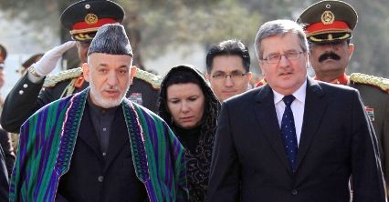 Prezydent Komorowski w Afganistanie