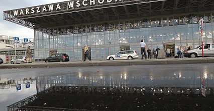 Dworzec Warszawa Wschodnia jak nowy