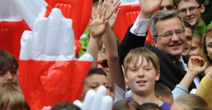 Wielki dzień Bronisława Komorowskiego