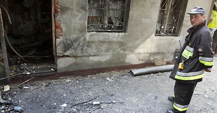 Wybuchły butle z gazem w miejscowości Olesno
