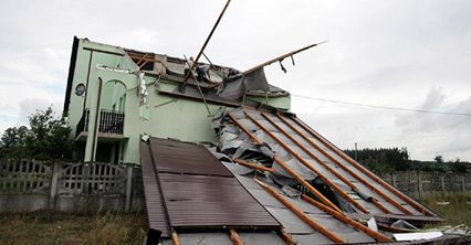 Nawałnice przechodzą nad Polską