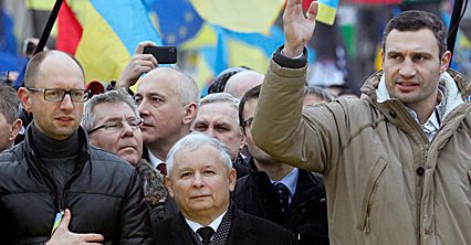Prezes PiS na barykadach