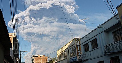 Erupcja wulkanu Tungurahua