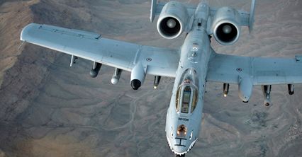 Samoloty szturmowe A-10 Thunderbolt II nad Afganistanem