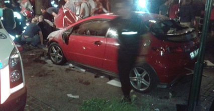 Kierowca przejechał 22 osoby w Sopocie