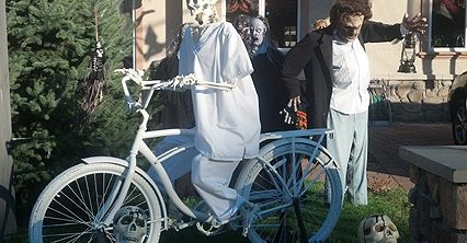 Halloween - nawiedzony dom
