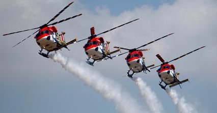 Wielkie targi lotnicze Aero India