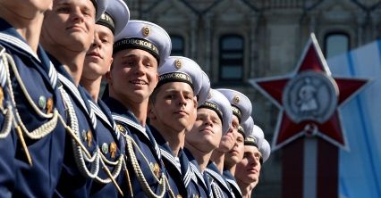 Rosja: defilada wojskowa na Placu Czerwonym