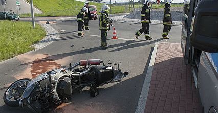 Groźny wypadek na obwodnicy Poznania