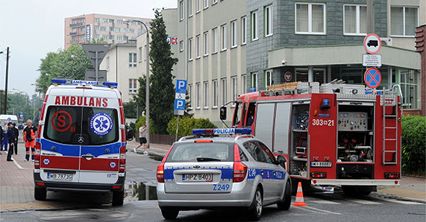 Seria alarmów bombowych w budynkach publicznych w Polsce