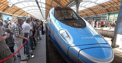 Pierwszy pociąg pendolino już w Polsce