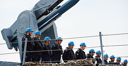 Polski okręt wypłynął walczyć z przemytnikami ludzi