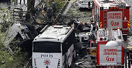 Potężna eksplozja w centrum Stambułu