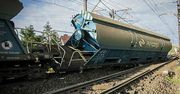 Wykolejenie pociągu we Wronkach