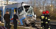 Groźny wypadek, zderzyły się tramwaje