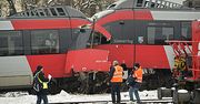 Czołowe zderzenie pociągów w Wiedniu