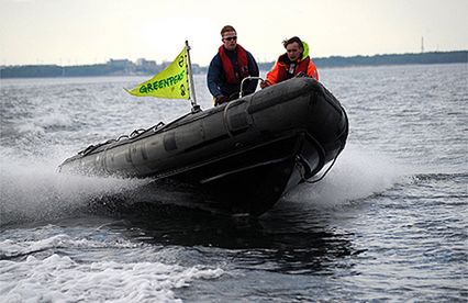 Akcja Greenpeace przeciw kłusownikom na Bałtyku