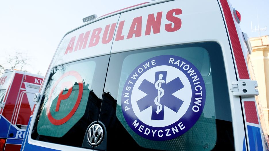 Wypadek na DK 65 Białystok-Bobrowniki