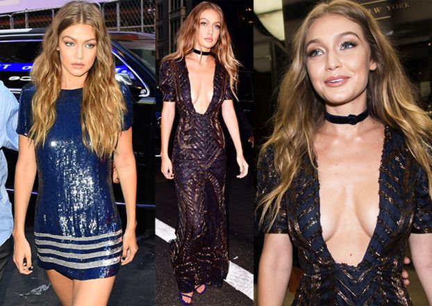 Seksowna Gigi Hadid cała w cekinach! (ZDJĘCIA)