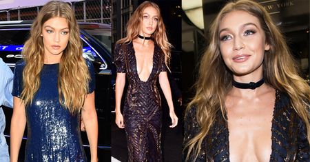 Seksowna Gigi Hadid cała w cekinach! (ZDJĘCIA)