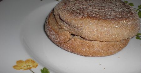 Muffiny angielskie z ziarnami (zawierają muesli)