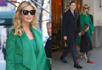 Ivanka Trump z mężem i dziećmi w drodze na inaugurację (ZDJĘCIA)